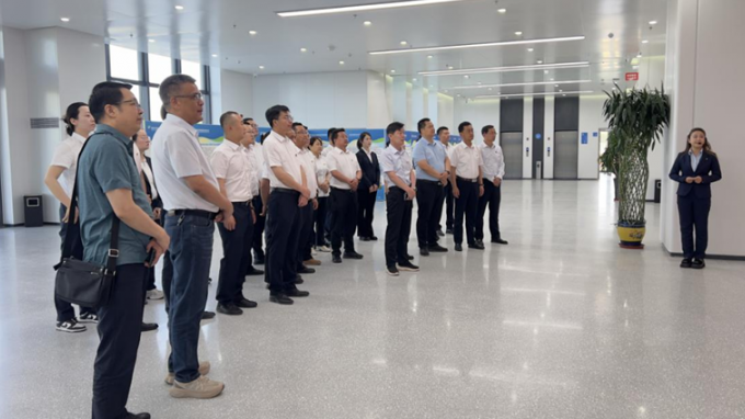 甘肅農(nóng)墾集團(tuán)普安康藥業(yè)有限公司參觀甘肅工程咨詢(xún)集團(tuán)廉潔文化作品展